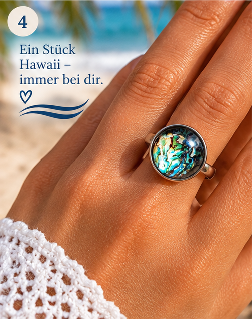 Cabochon Ring Pazifik