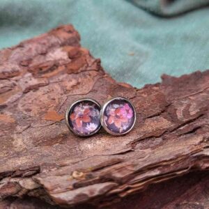 Cabochon Ohrstecker Liebe