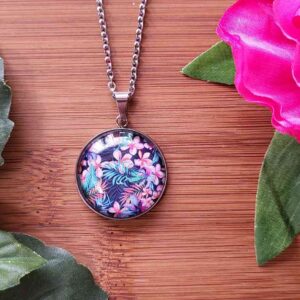 Cabochon Halskette Na Pua